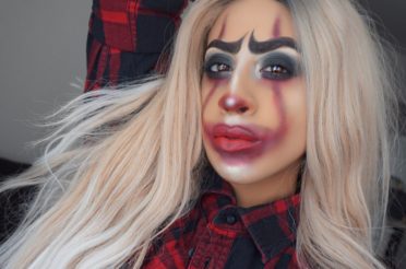 Grungy Gangster Pennywise Makeup/ IT Halloween Makeup 2017