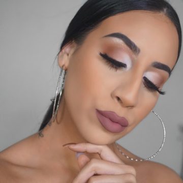 How To Create An Easy Glam Half Cut Crease (Makeup Tutorial)