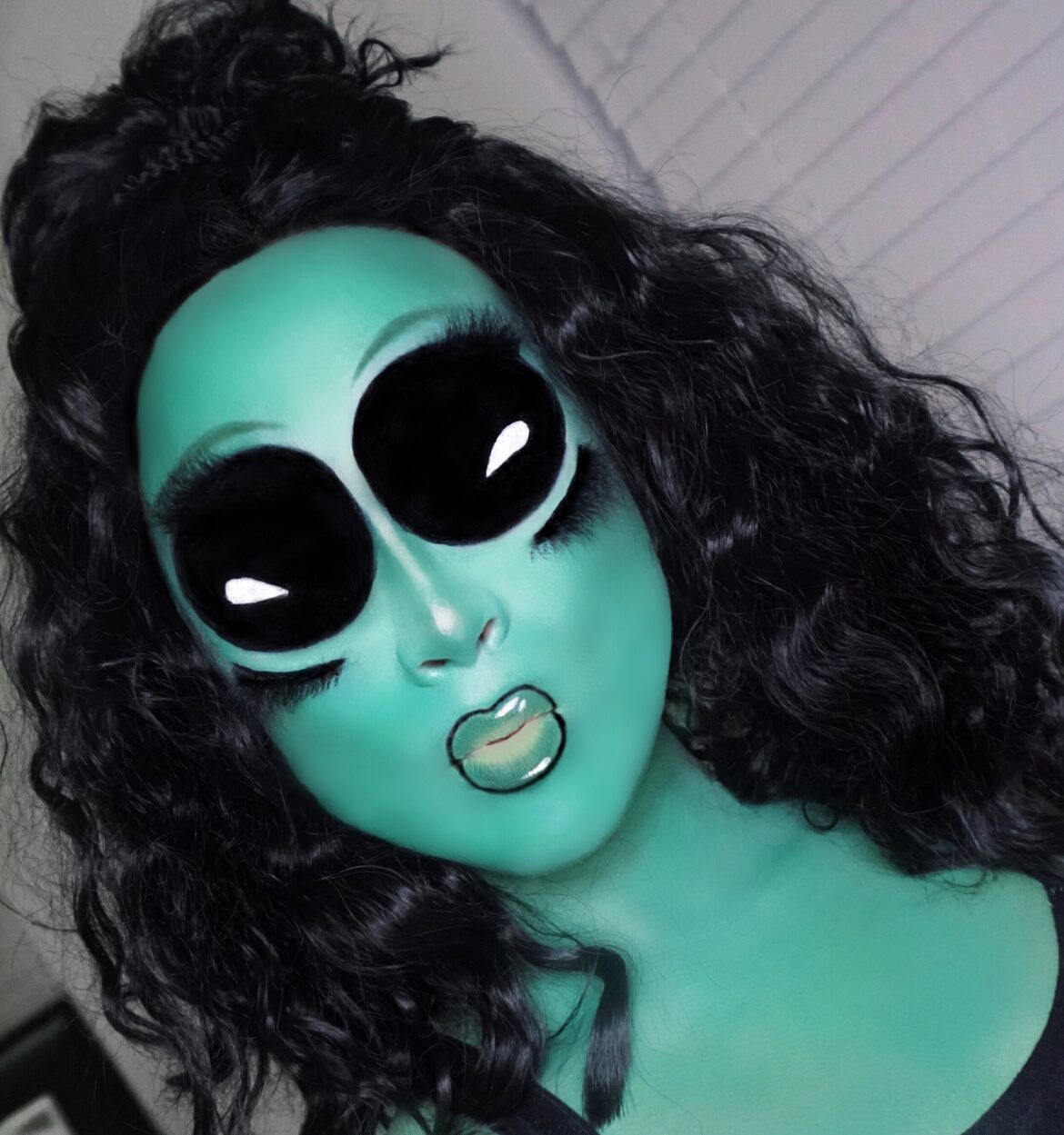 Alien Halloween Makeup